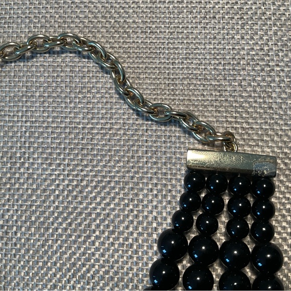 Liz Claiborne Beaded Necklace 🤍 🤎 - Picture 6 of 8